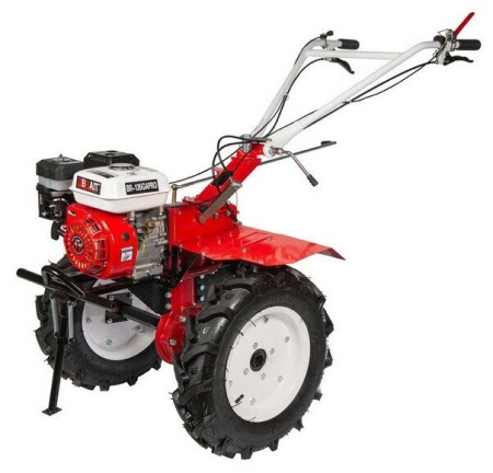 Мотоблок бензиновый BR-135GA PRO (7л.с)колеса 5.00*12. 1 назад/3 вперед, с валом отбора мощн