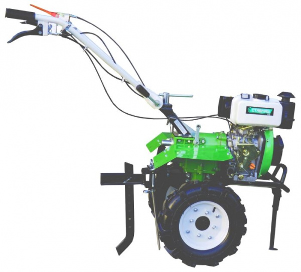 Мотоблок дизельный(культиватор) Ставмаш Т-7Д (5.5л. колеса 4х8)