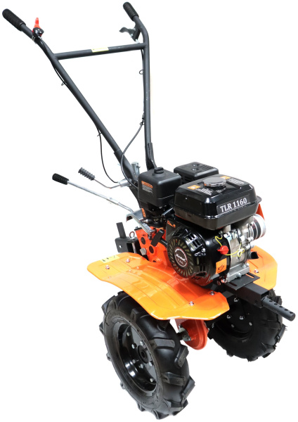 Мотоблок бензиновый Krotof TLR1160 (7л. с чугун. ред, 3-х скор, 4,00-10)