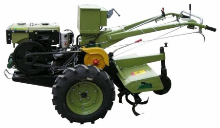 Мотоблок дизельный ЗУБР JR Q79E 9.6 л.с.