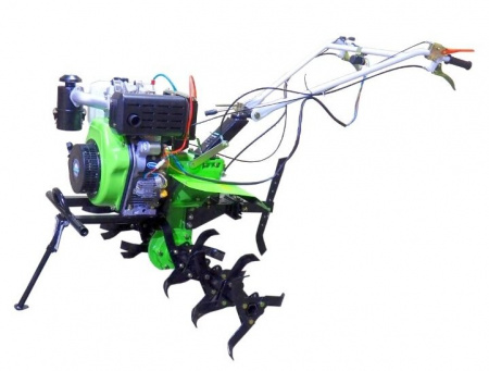 Мотоблок дизельный(культиватор) Ставмаш МК-12ДЕ(9л. колеса 4х10)