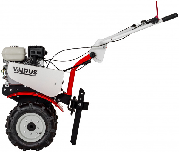 Мотоблок Valrus TIL 7/02BT3/10 ременной (7 л. с 2в/1н, фрезы "гусиные лапки", колеса 4.00-10)